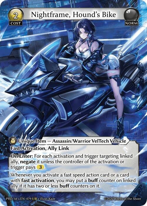 Nightframe, Hound's Bike NM