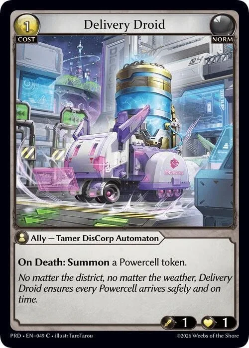Delivery Droid Foil NM