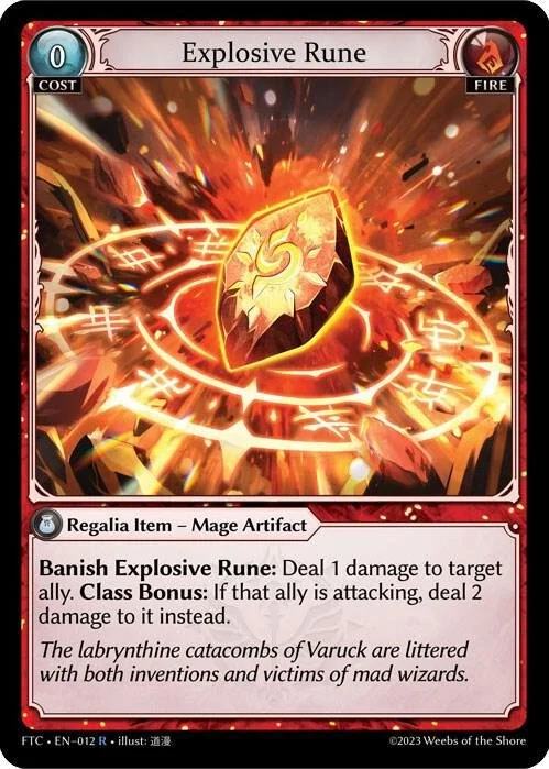 Explosive Rune NM