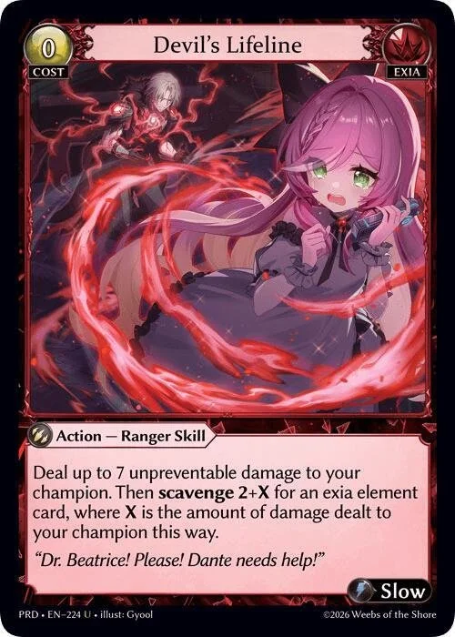Devil's Lifeline NM