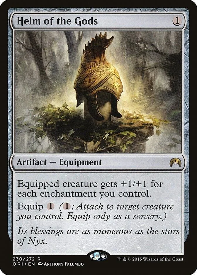 Helm of the Gods Foil NM