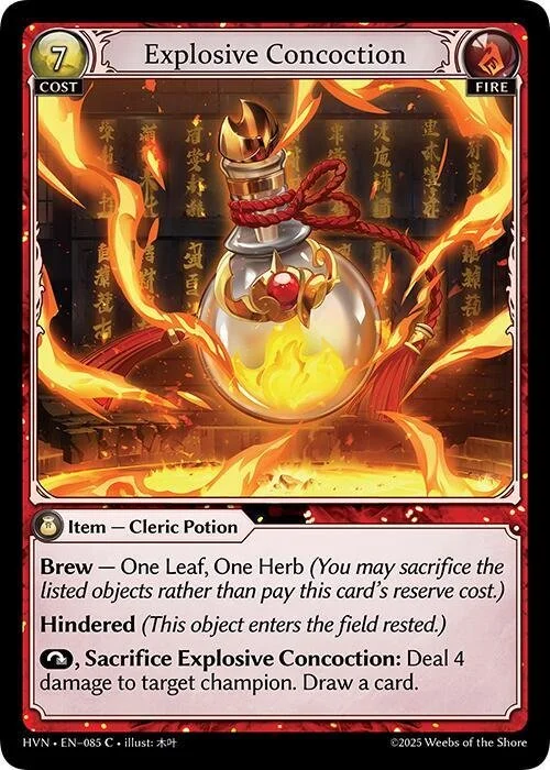 Explosive Concoction NM