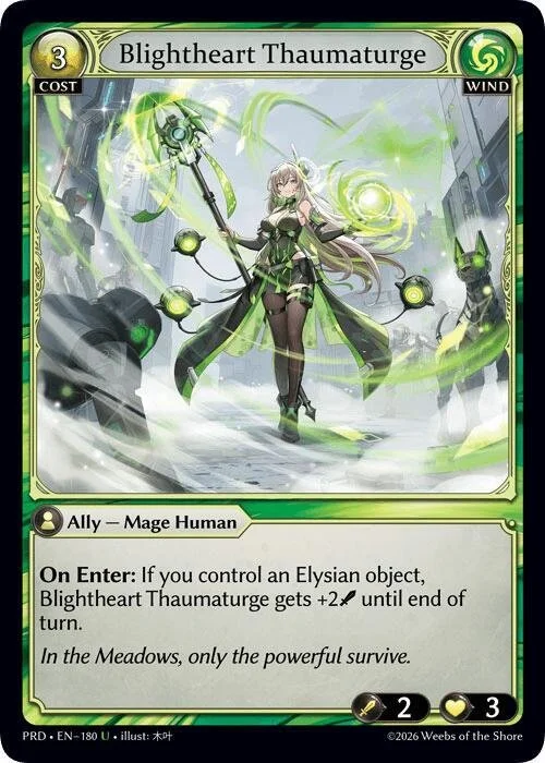 Blightheart Thaumaturge NM
