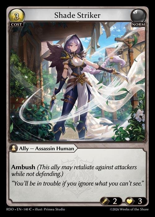 Shade Striker NM