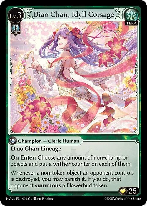 Diao Chan, Idyll Corsage.jpg