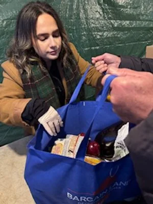 Working with the Food Bank