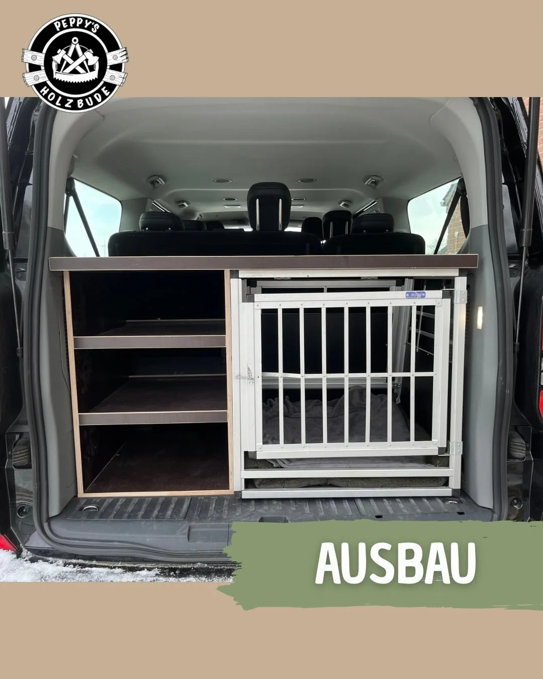 Kundenwunsch erfolgreich umgesetzt. 🥳

Von der Planung bis zur finalen Ausf&uuml;hrung wurden die W&uuml;nsche des Kunden pr&auml;zise aufgenommen und Schritt f&uuml;r Schritt in einem funktionalen Kofferraumausbau umgesetzt. 🤝🏽

Das Ergebnis: ein