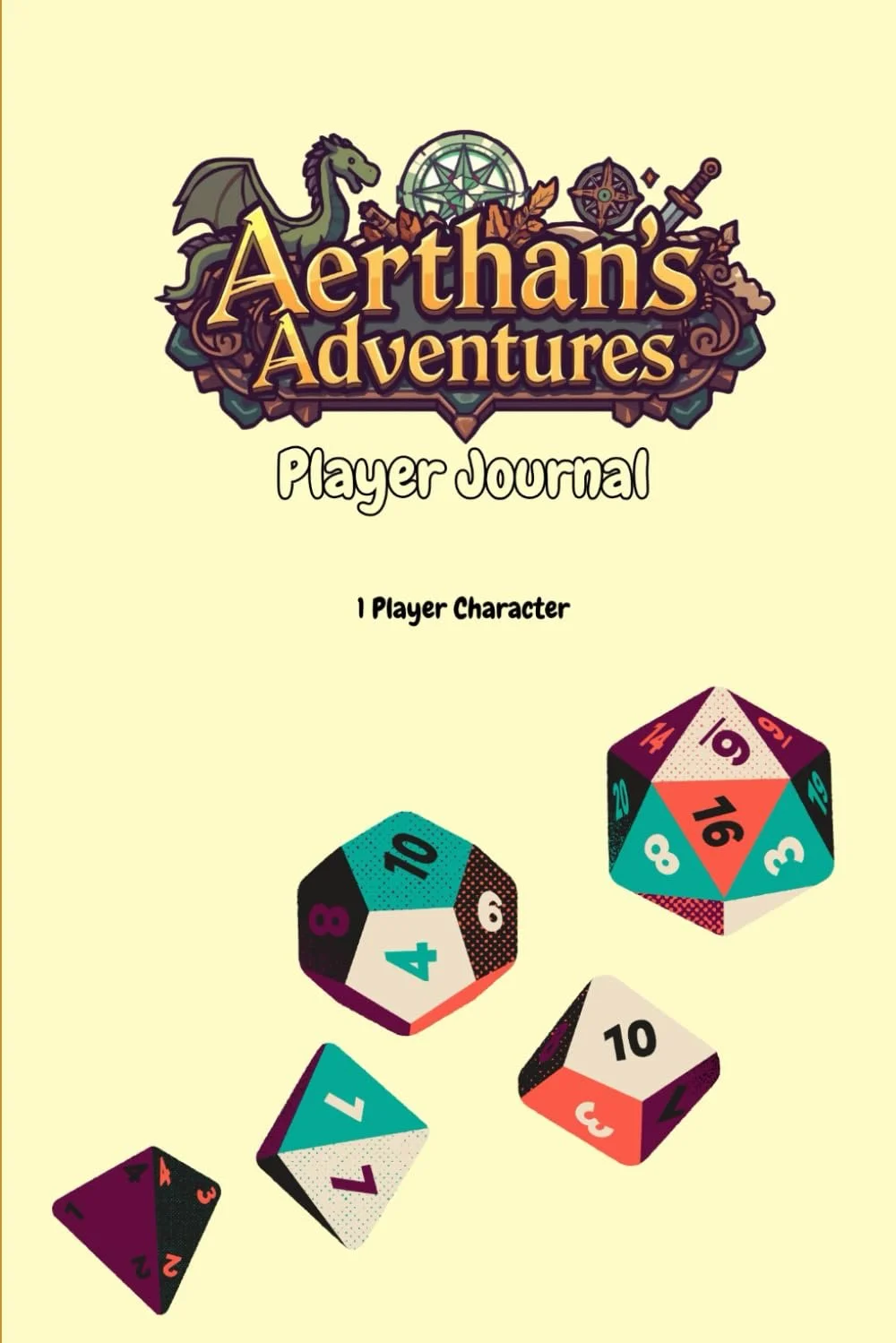Aerthan's Adventures Player Journal: One Player Character Journal for Download