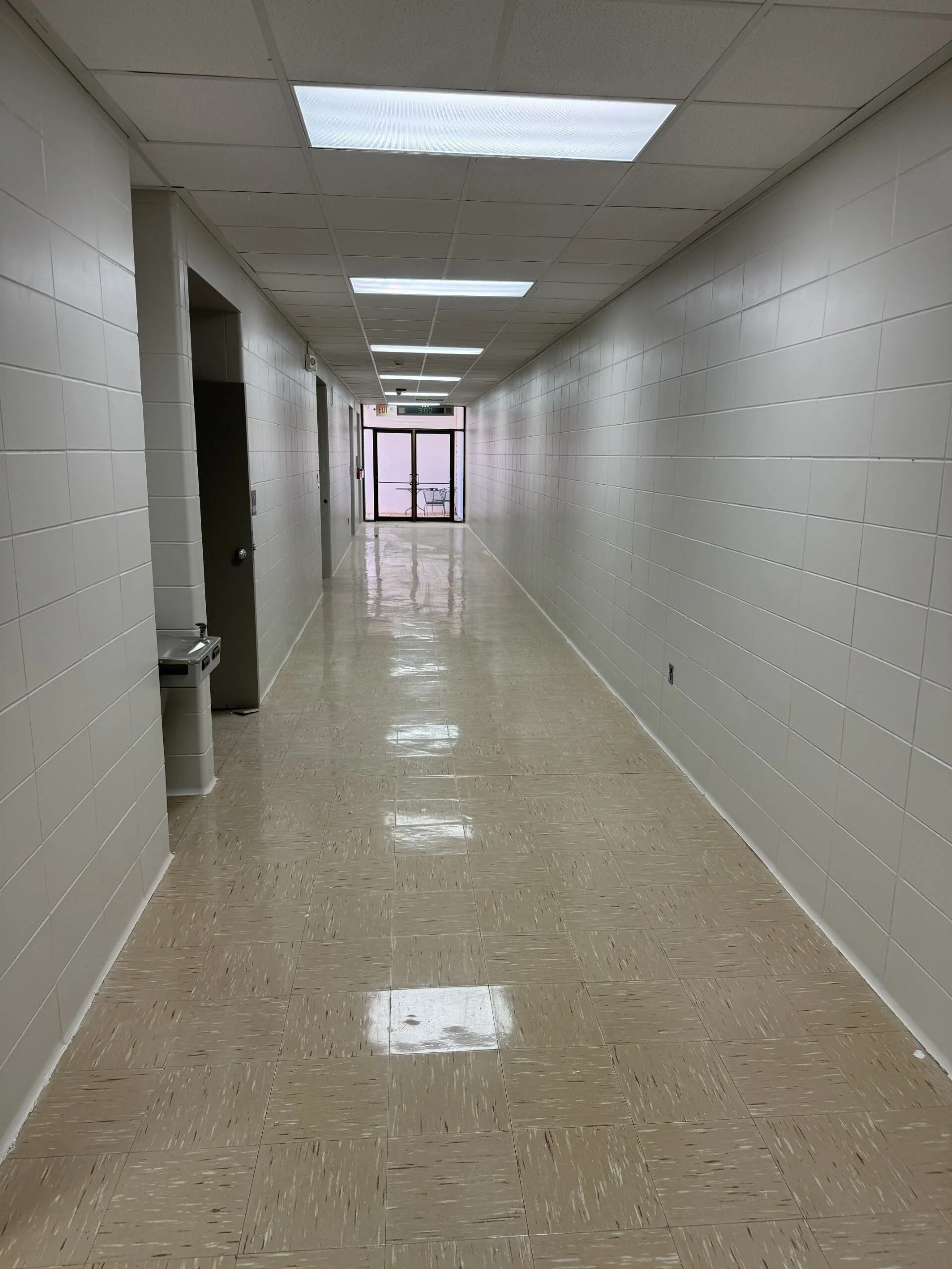 Image of interior of school hall