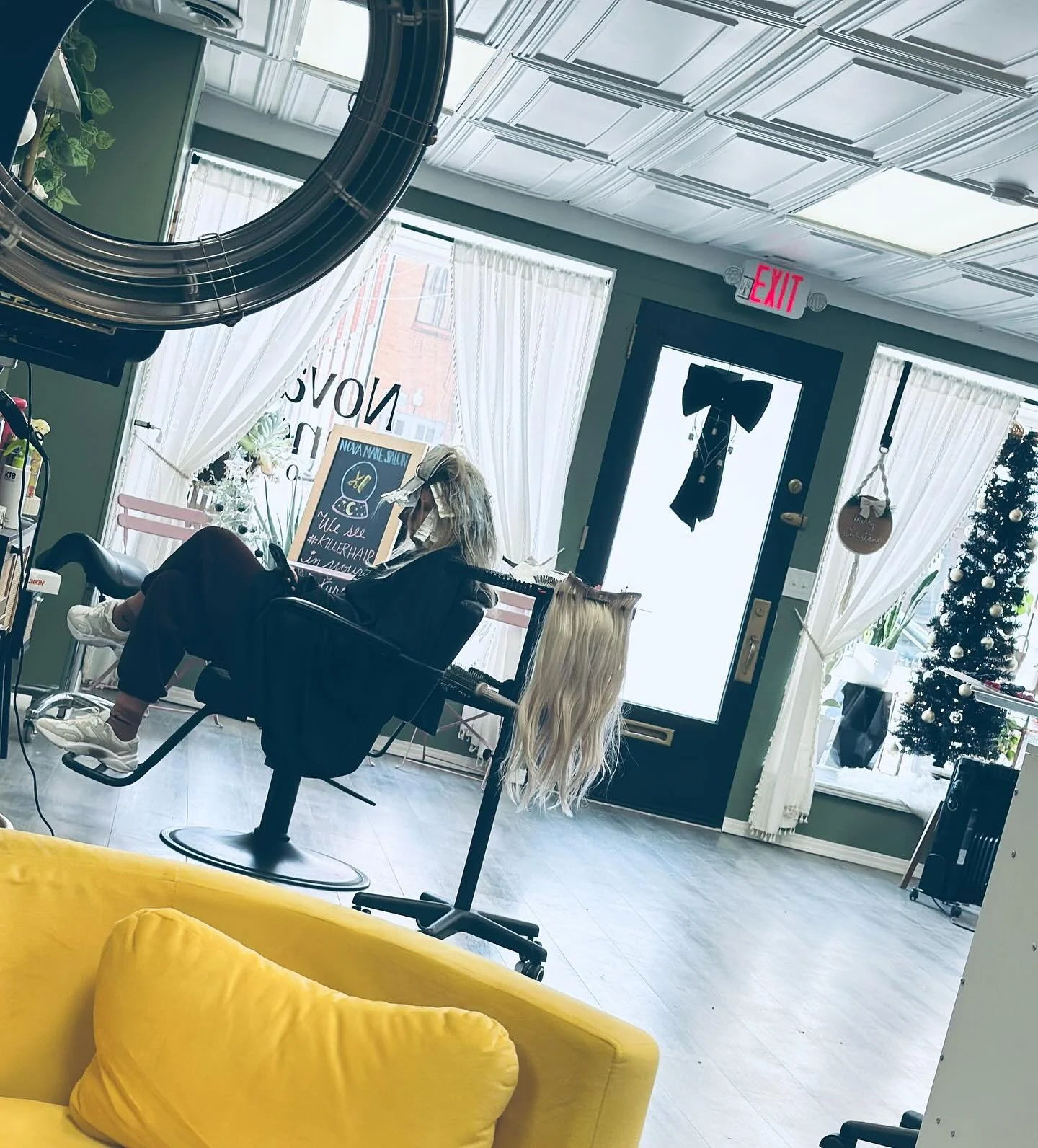 Your hair appointment isn&rsquo;t just about hair &mdash; it&rsquo;s self-care.
It&rsquo;s a pause in the chaos. A moment to sit back, breathe, and let someone take care of you for a change. No rushing. No multitasking. Just good conversation, great 