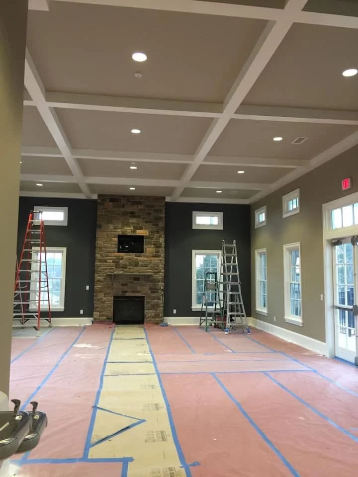 Interior painting 
Clubhouse VA
