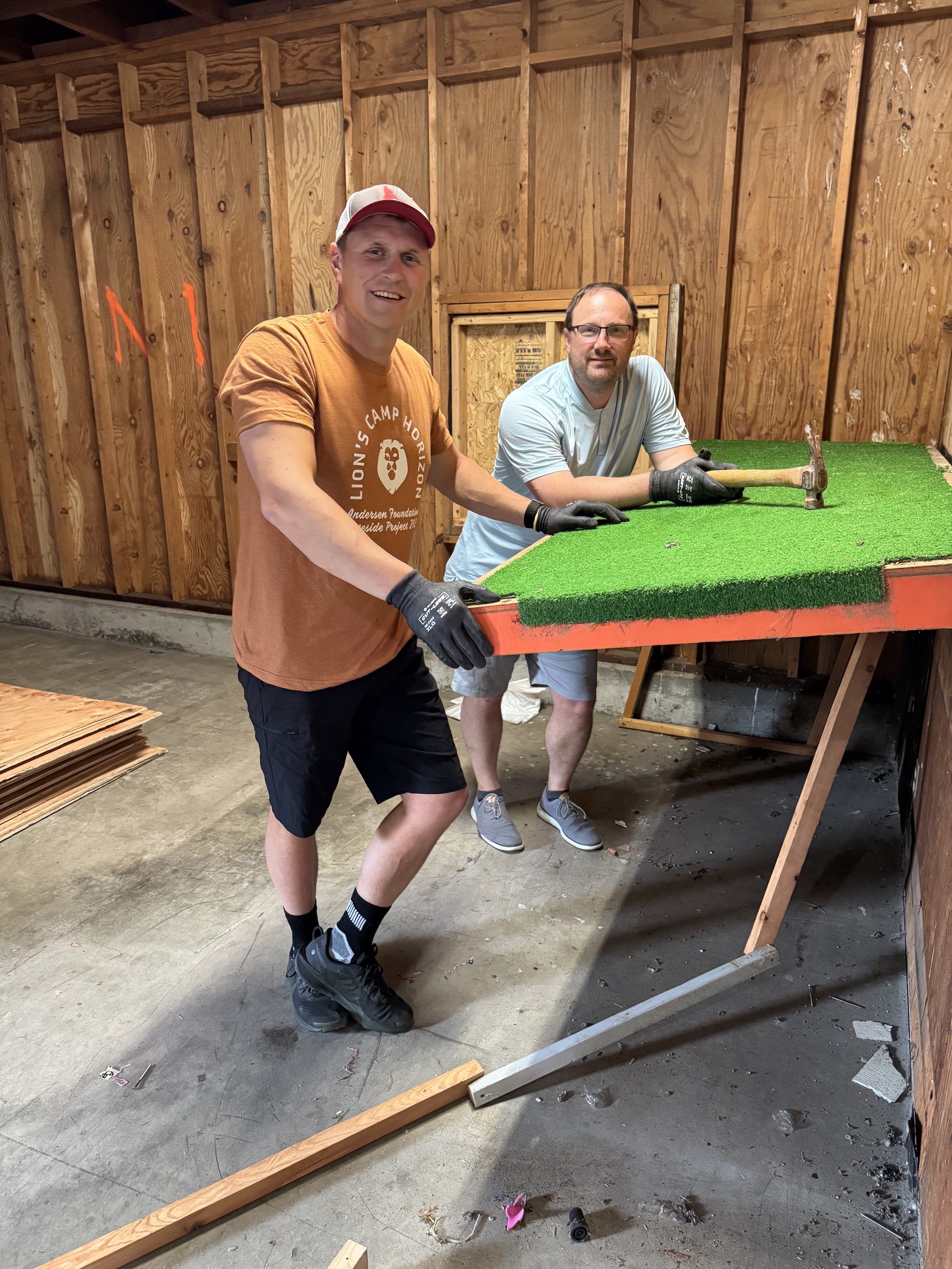 Demo in storage room- Matt and Travis.jpg