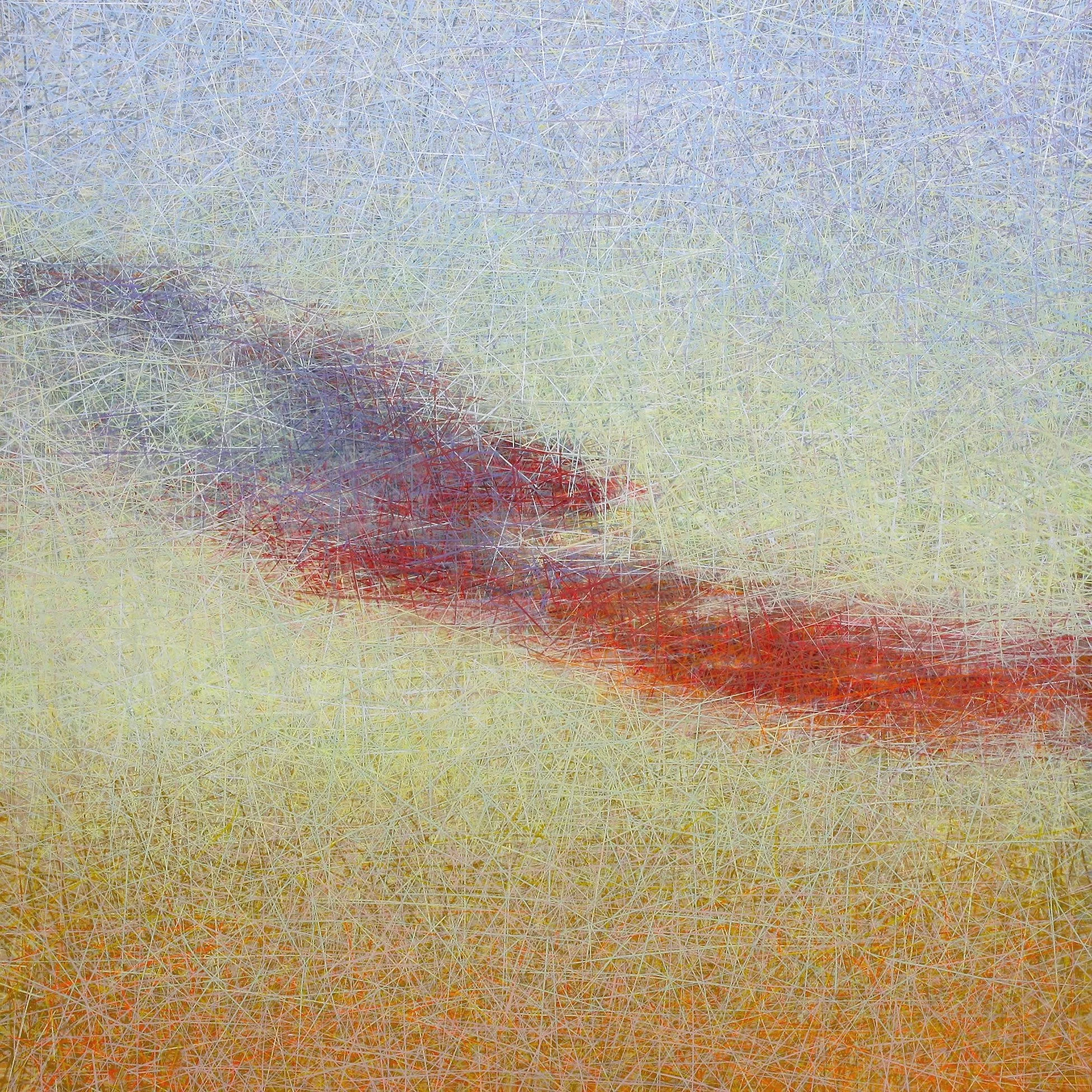 Remnants, Acrylic on panel, 36x36