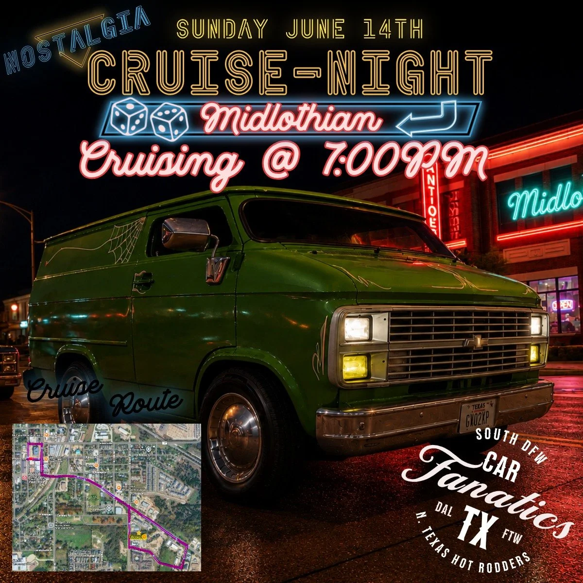 Nostalgia Cruise Night