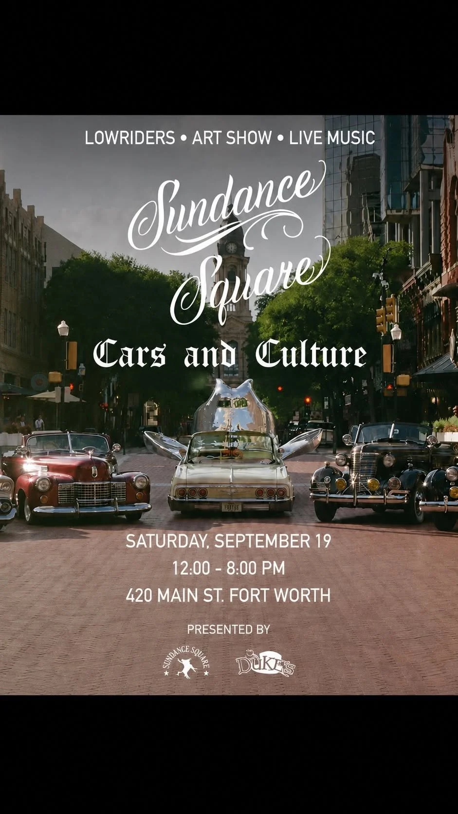 Sundance Square Cars and Culture