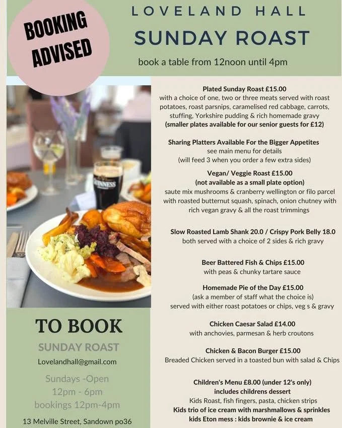 Sunday Lunch (Copy) (Copy) (Copy)