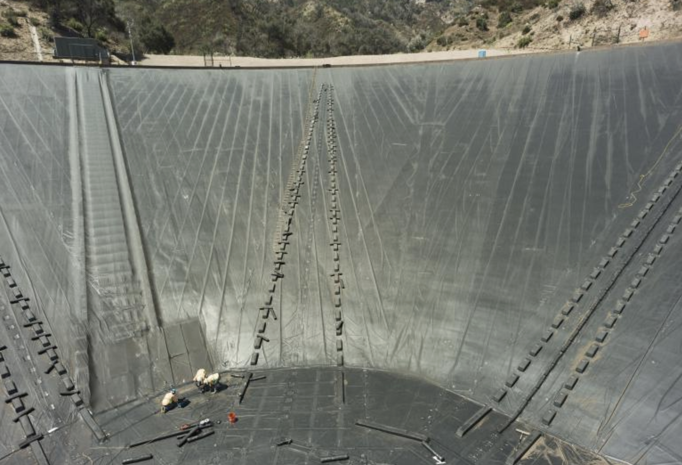 Santa Ynez Cover Replacement &amp; S.M. Canyon Channel Concrete Removal Underway