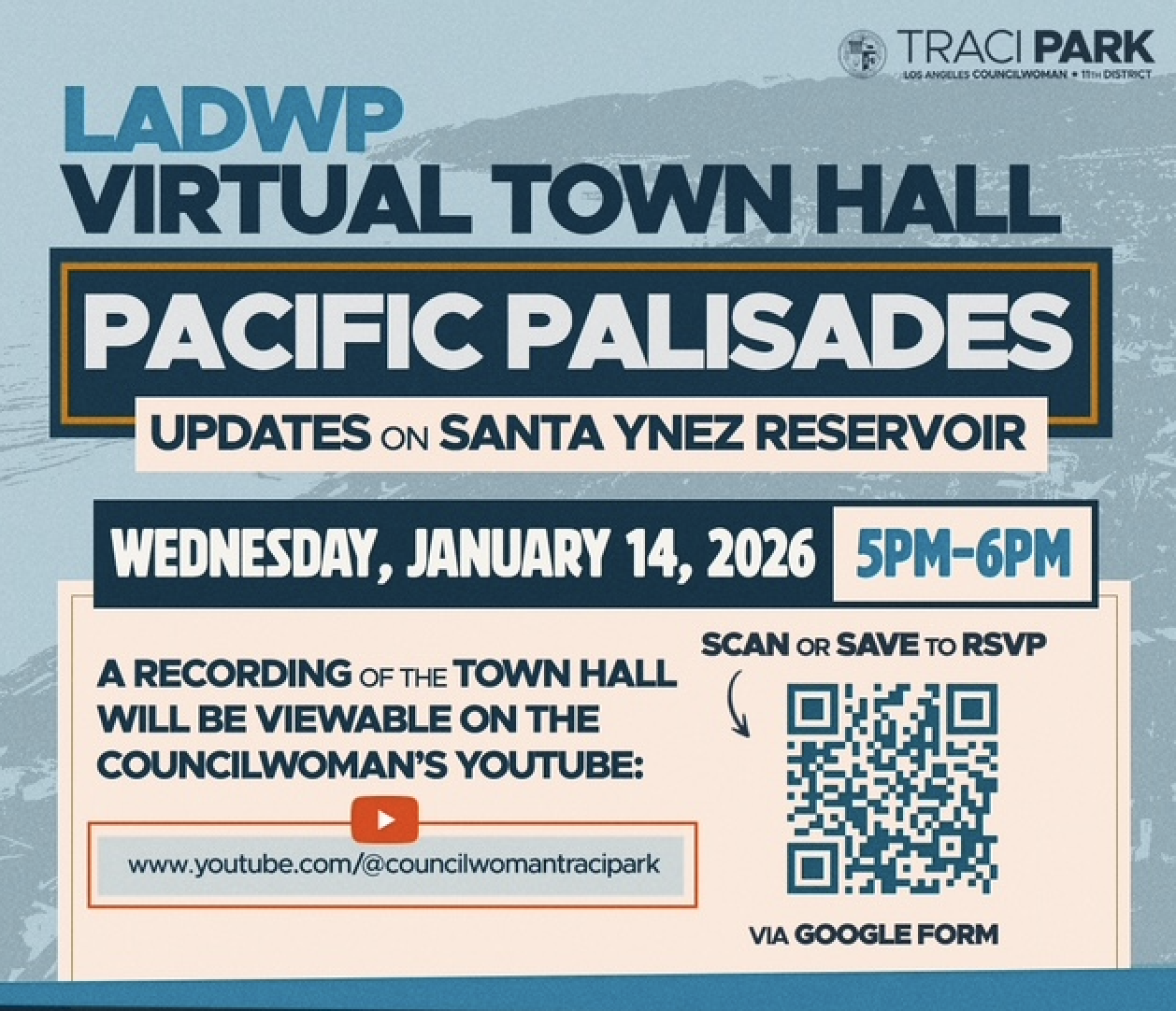 LADWP Held Town Hall on Santa Ynez Reservoir Jan. 14