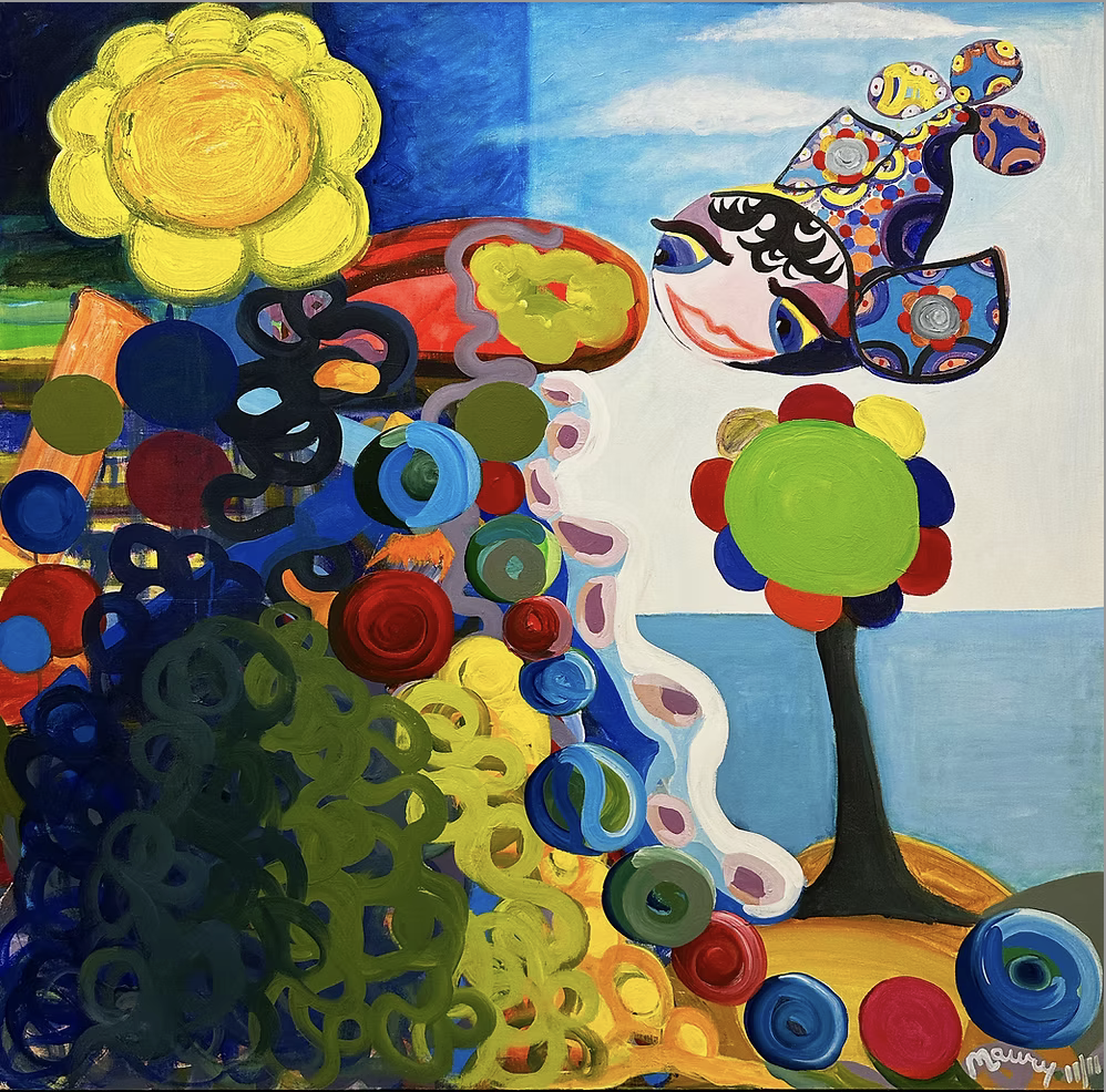 Maury Ornest’s Art Gifted to Fire Survivors &amp; Displayed at Gallery 169 on Mar. 28