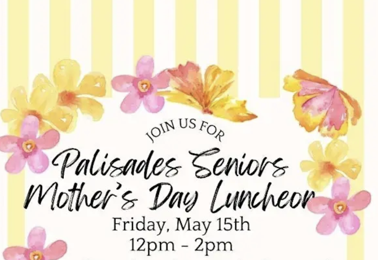 Seniors Mother’s Day Luncheon On May 15