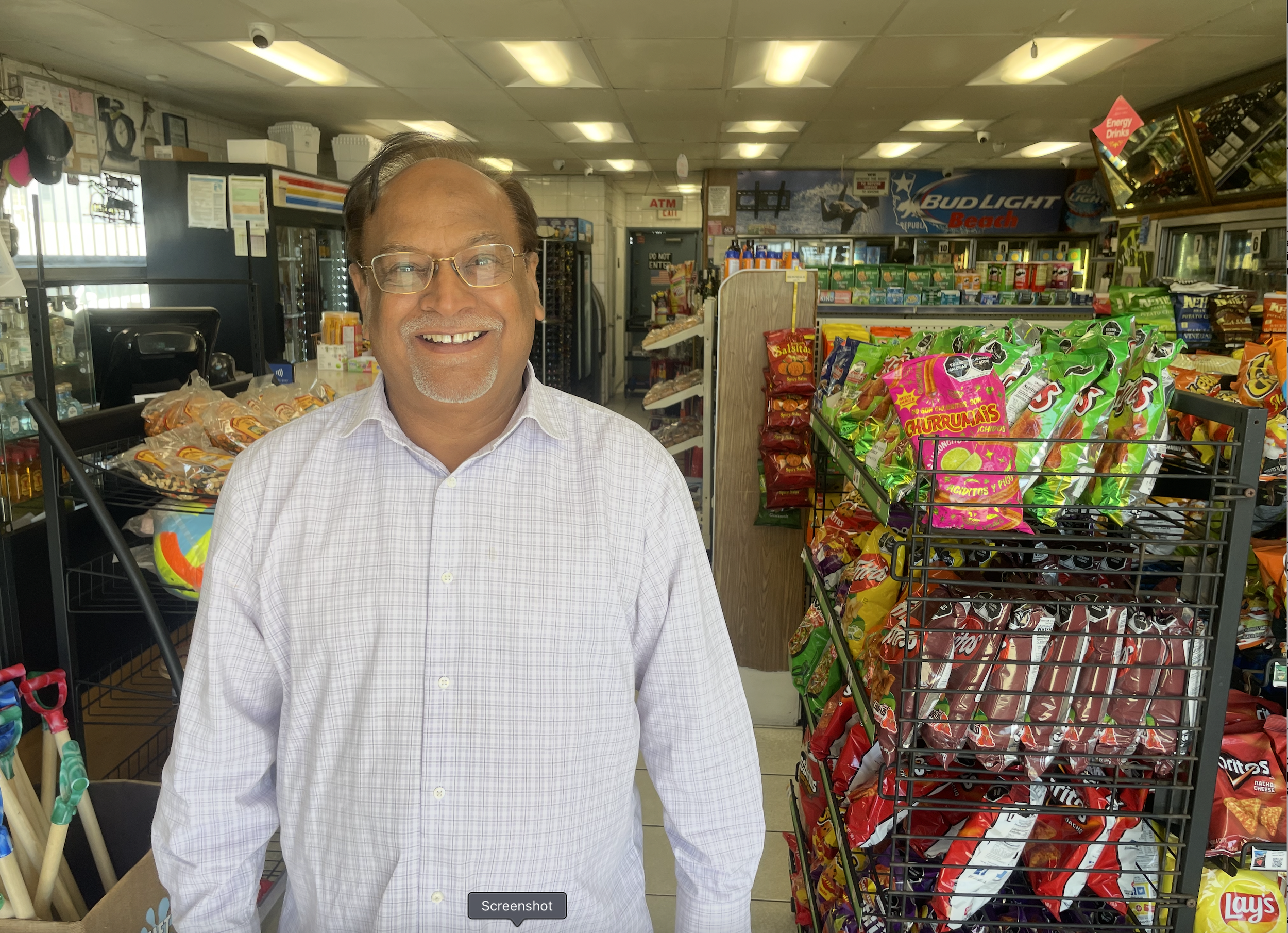 Chaudhry Keeps Charity in Mind at His Minimart