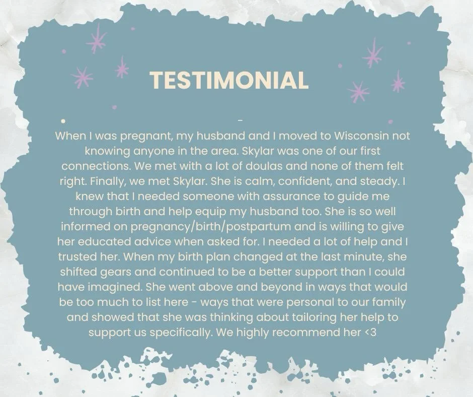 ✨This couple is so special to me after walking along pregnancy, birth and postpartum with them. ❤️✨