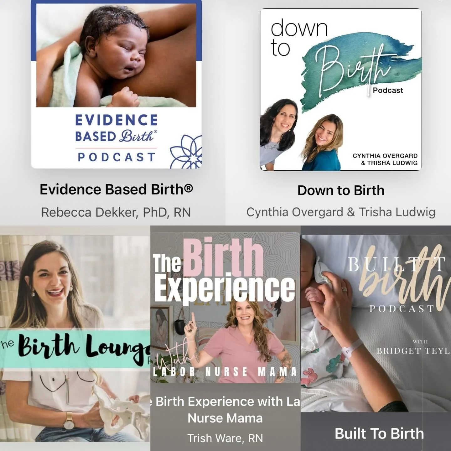 My favorite podcasts for birth prep! It&rsquo;s an easy way to get in some birth prep, gain information and hear birth stories. 

Even better you can listen while you get in a walk a few days a week. ✨