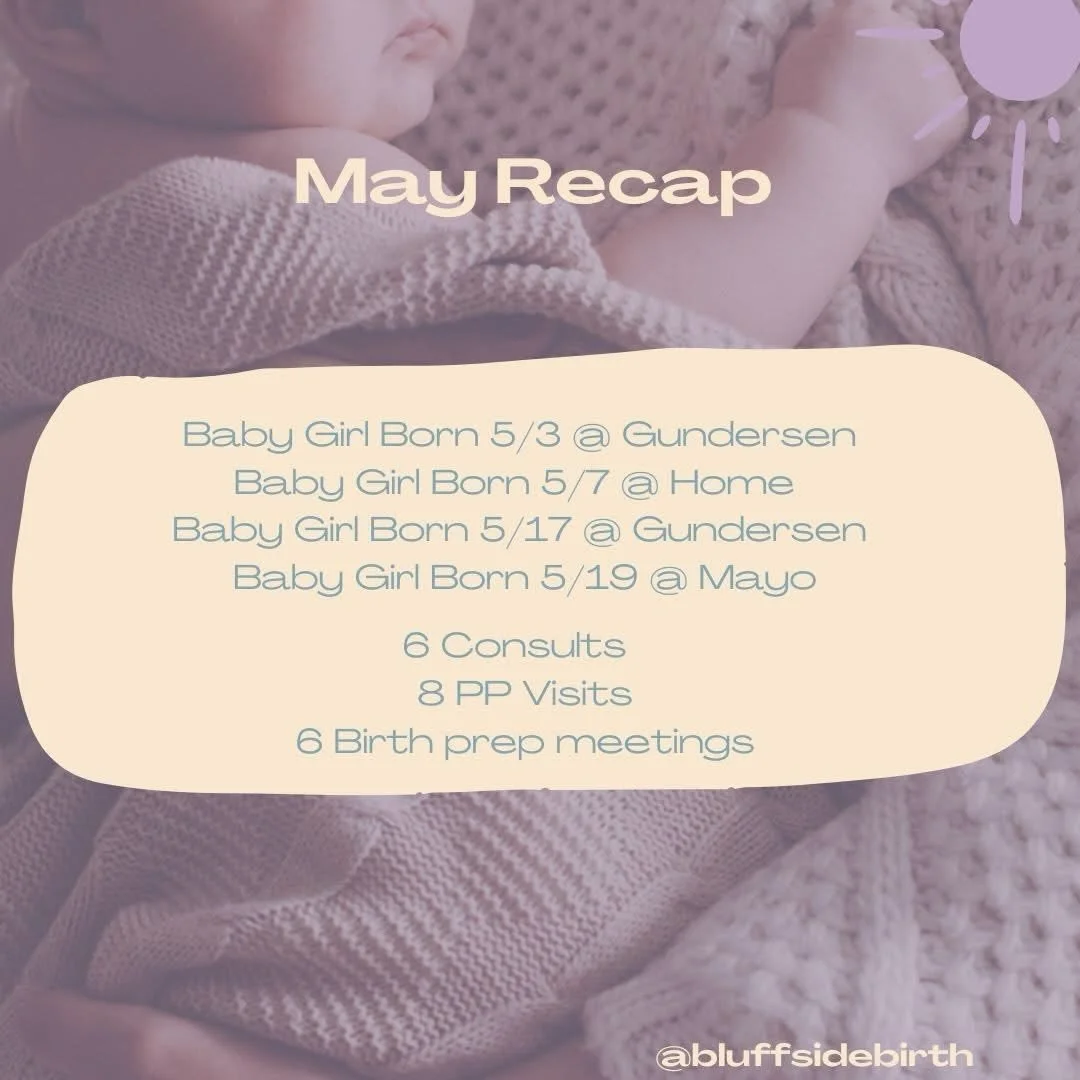 What a wonderful month of GIRLS being born! 

All of these mamas were strong and powerful. Truly so proud of how they all moved through their labors. 
It was such a good reminder of how unique everyones births and labors are.

I spent a lot of time t