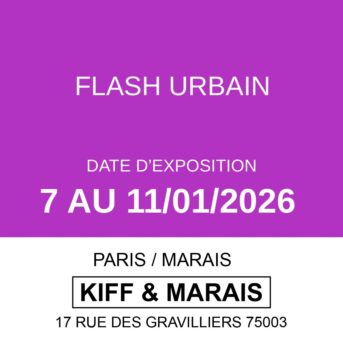 Flash Urbain