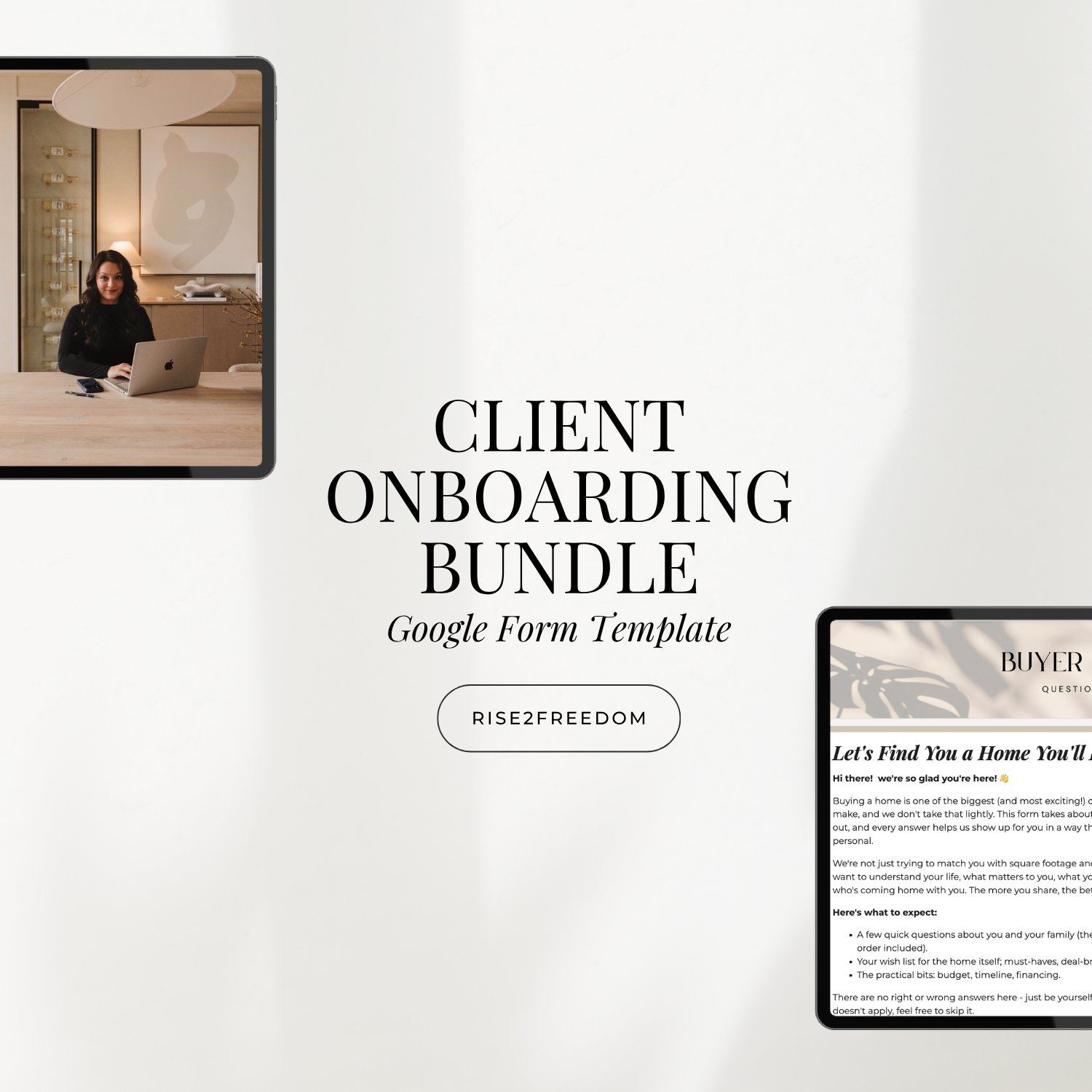 Client Onboarding Bundle - Buyer & Seller Intake Forms
