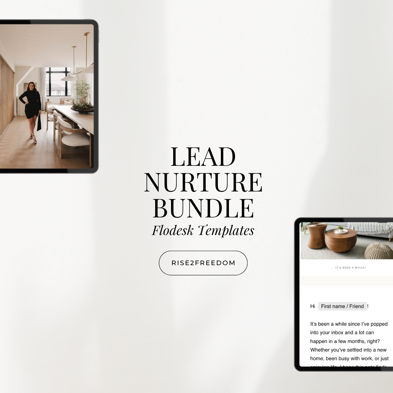 Lead Nurture Bundle - Buyer & Seller Drip Campaigns - Flodesk Templates