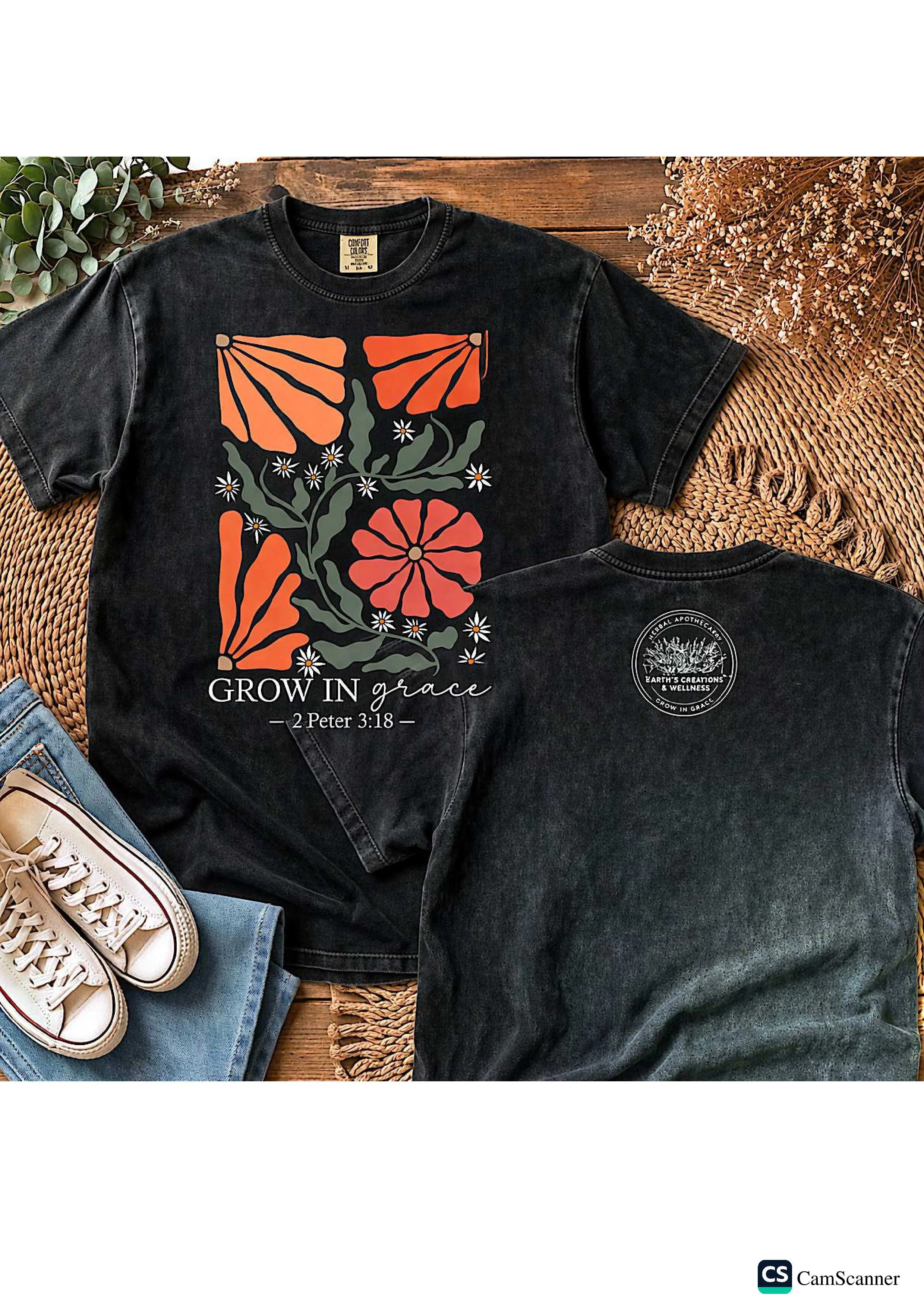 Grow In Grace Graphic Tee