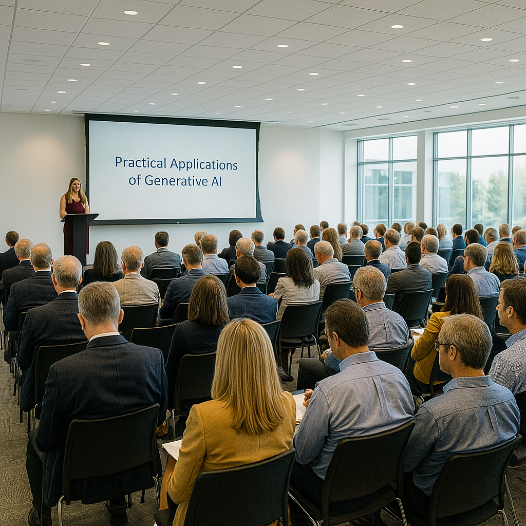 Generative AI conference speaker