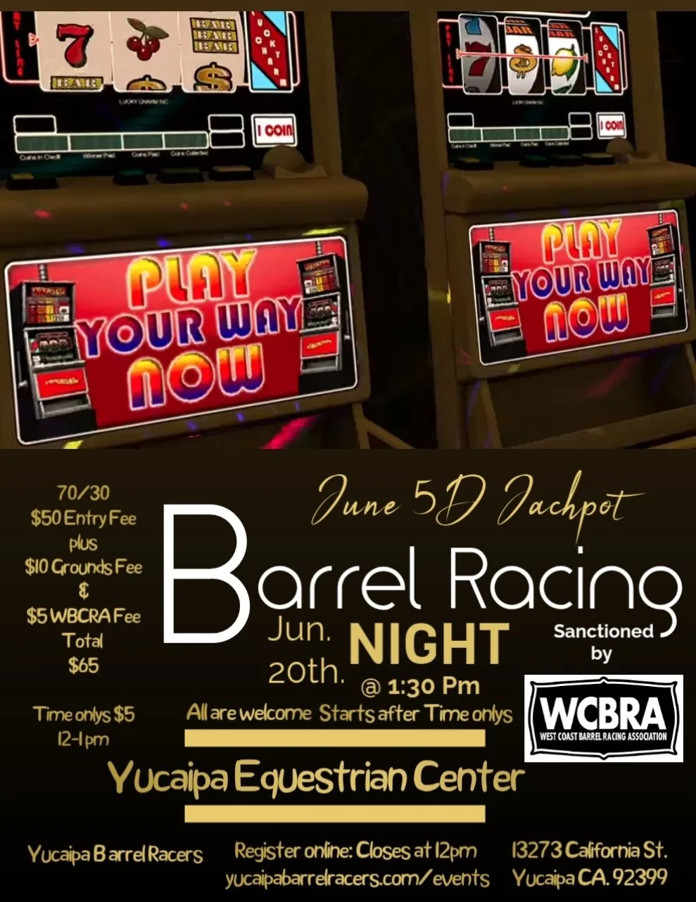 June 20th WCBRA 5D Jackpot