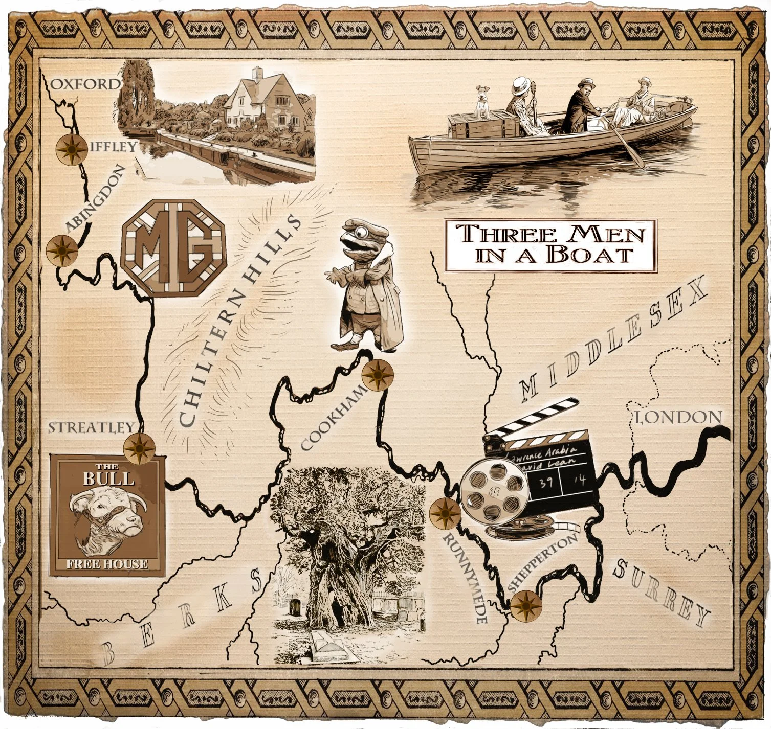 Jerry Hoare-Maps
