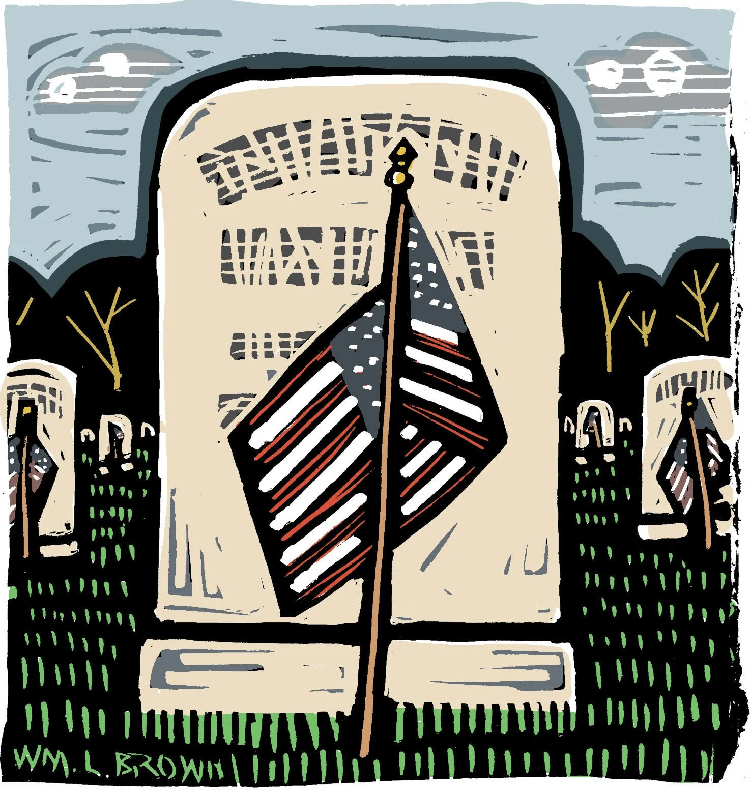 May 25 "Memorial Day", William Brown
