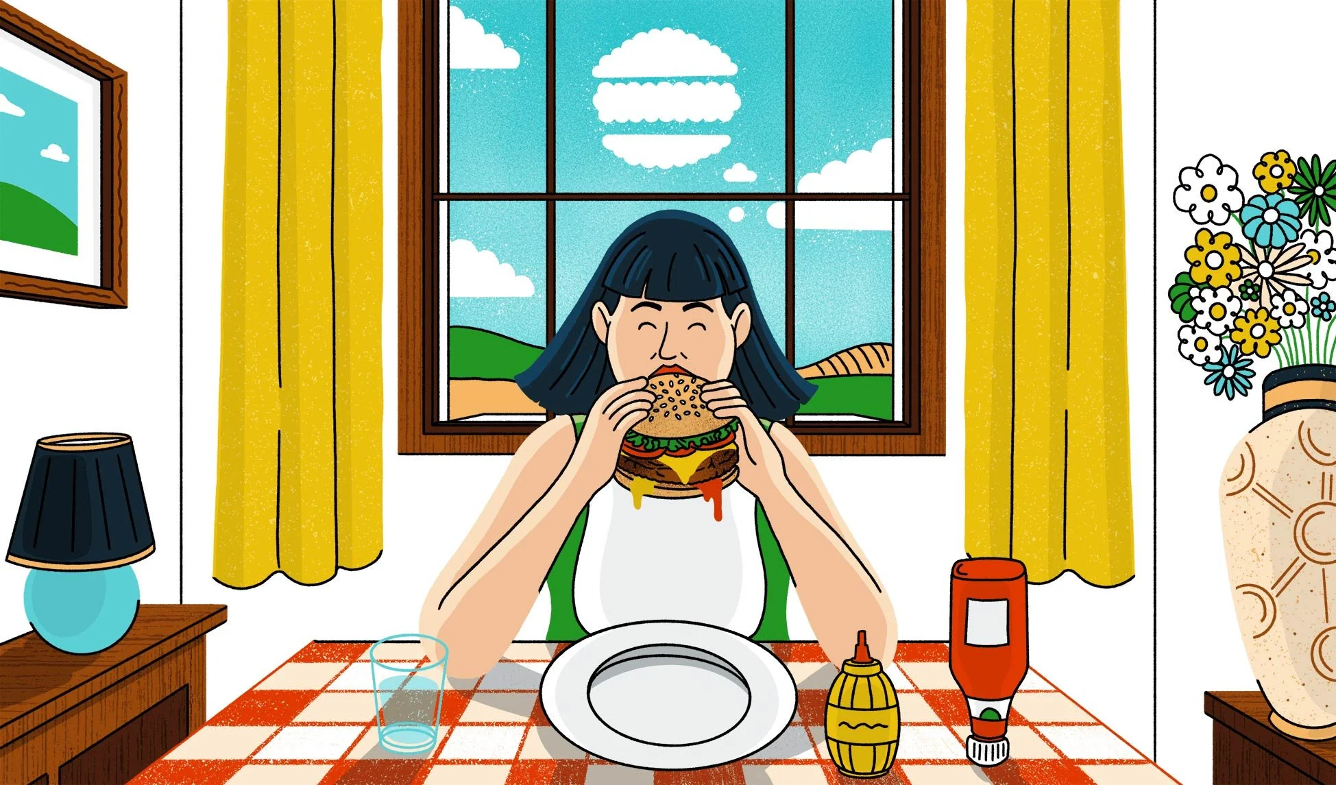 May 28 "Nat'l Hamburger Day", Daniel Castineiras