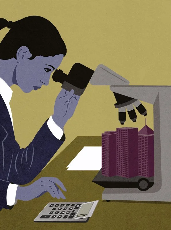 Valuation (illustration for the financial Hong Kong based A+ magazine).jpg