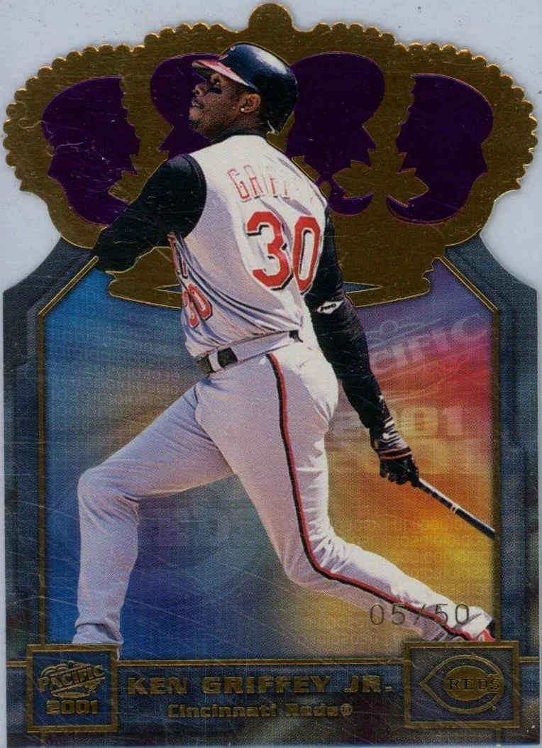 2001 Pacific Gold Crown Die Cuts Purple - Ken Griffey Jr