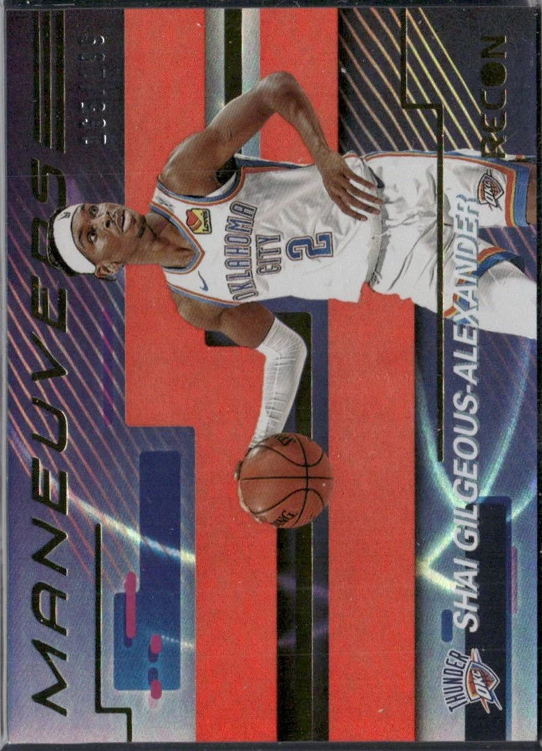 2020-21 Panini Recon Maneuvers Red - Shai Gilgeous-Alexander