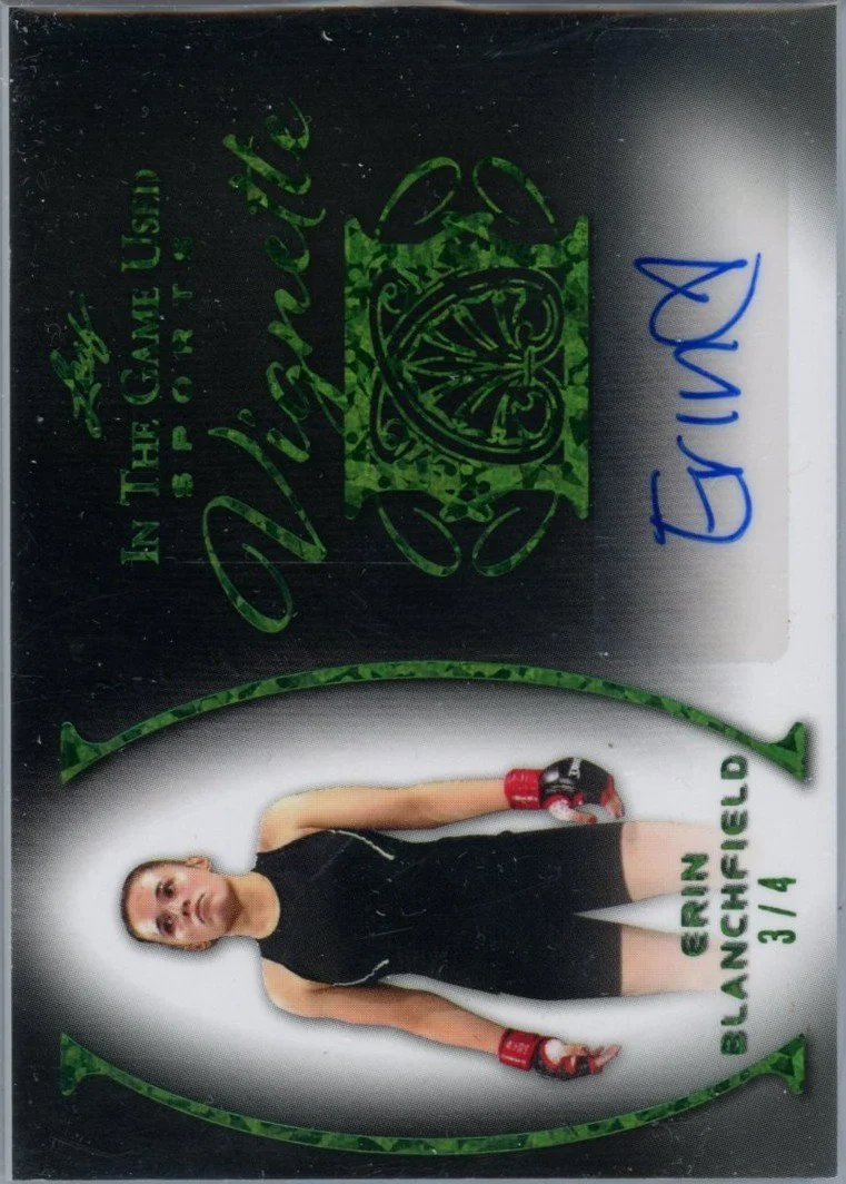 2022 Leaf In the Game Used Vignette Auto Emerald - Erin Blanchfield