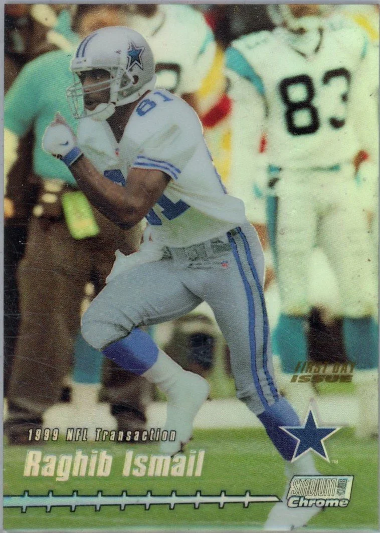 1999 Stadium Club Chrome 1st Day Issue Refractor - Raghib Ismail