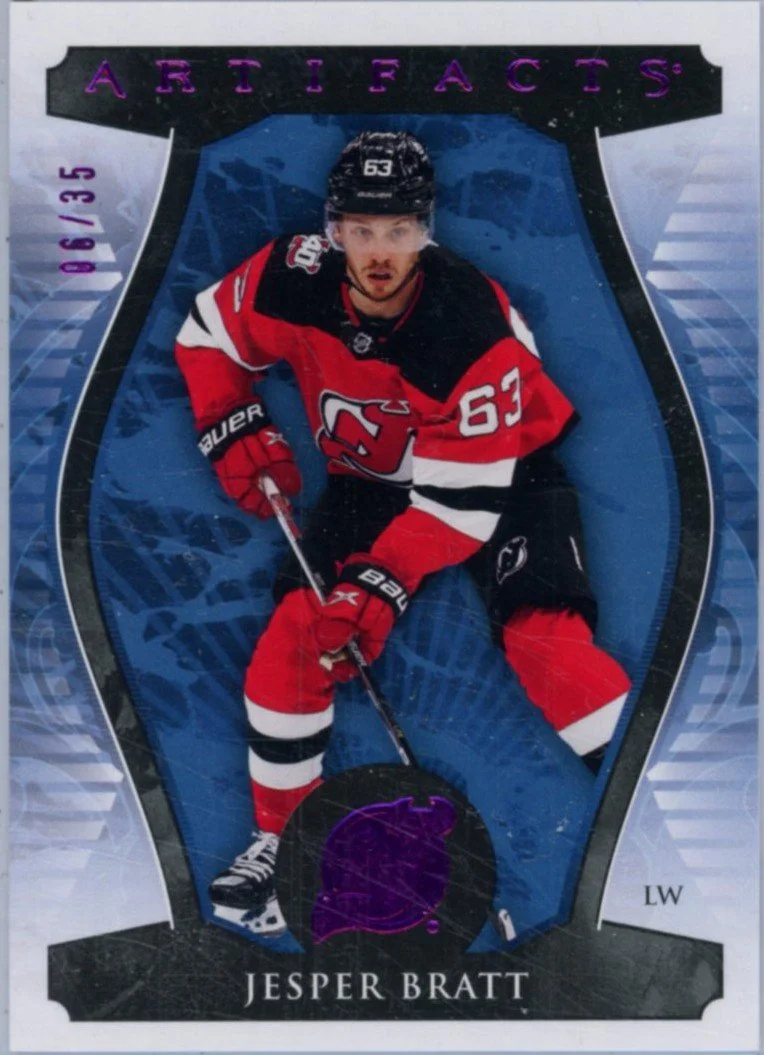 2023-24 UD Artifacts Pink - Jesper Bratt