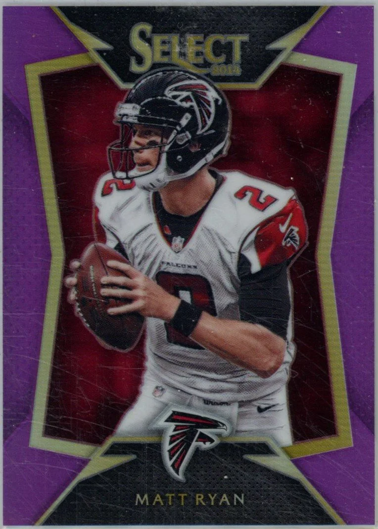 2014 Panini Select Purple Prizm - Matt Ryan