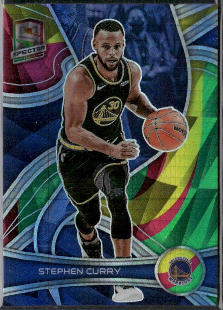 2021-22 Panini Spectra Variation Asia Red & Yellow - Stephen Curry