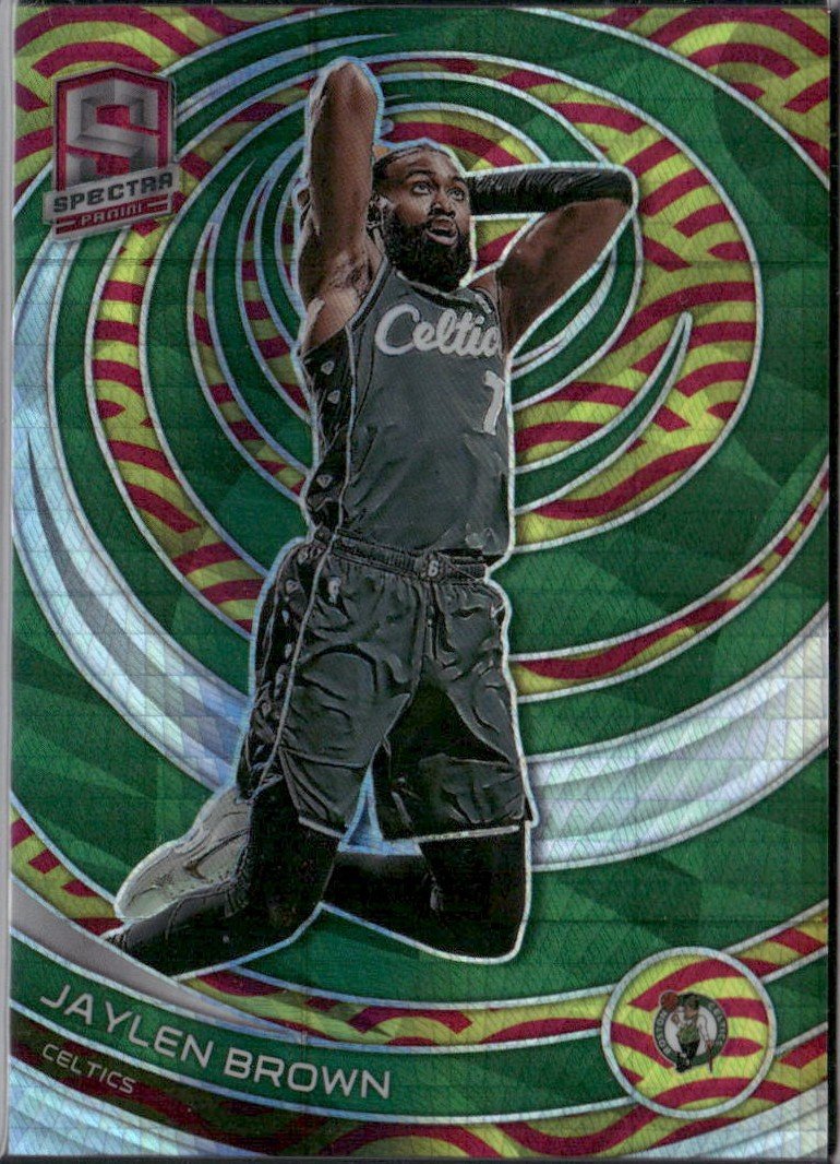 2022-23 Panini Spectra Asia Red & Yellow - Jaylen Brown
