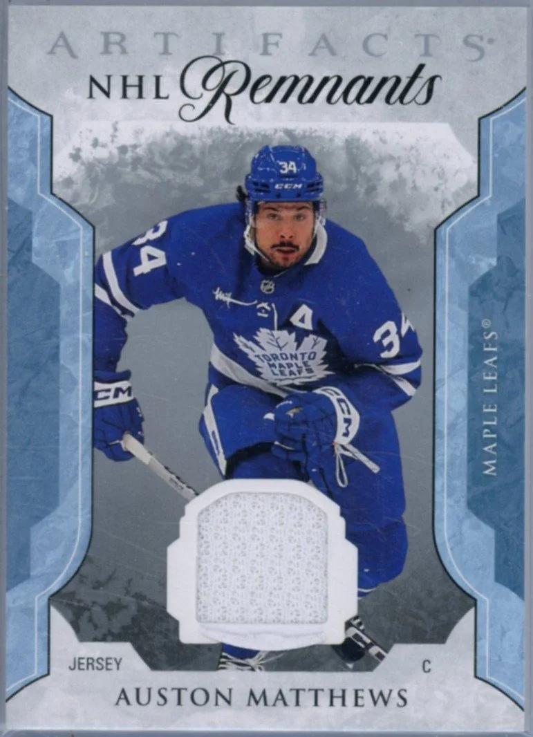 2023-24 UD Artifacts NHL Remnants - Auston Matthews
