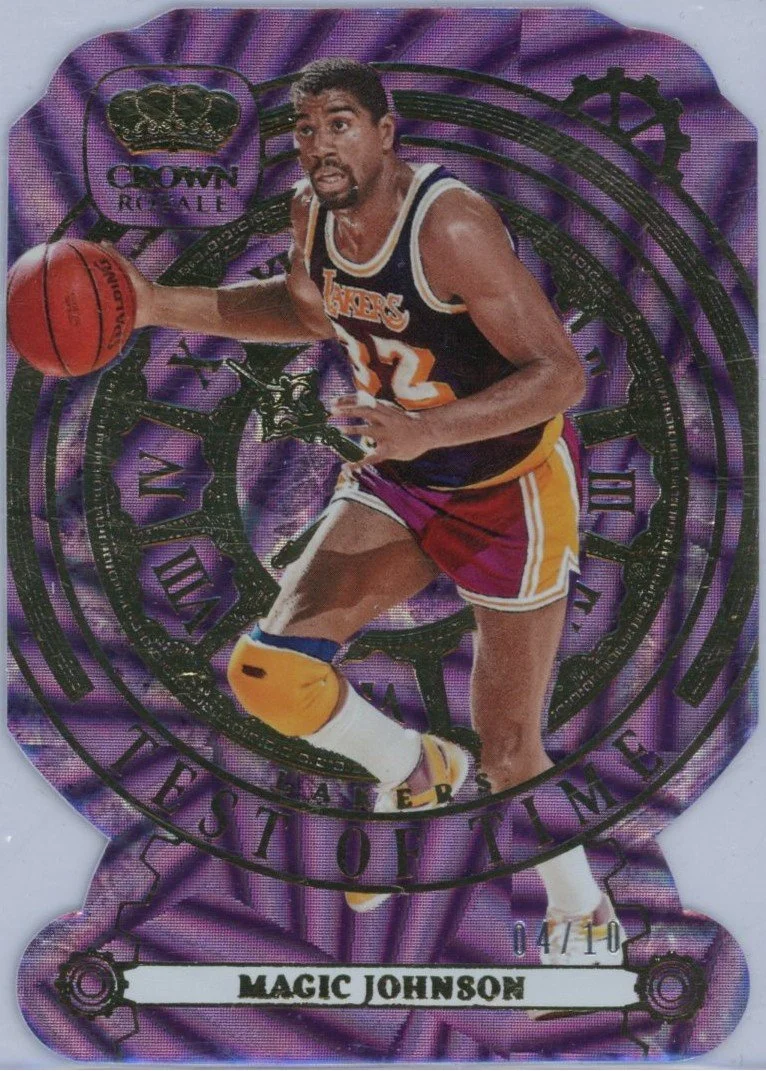 2023-24 Panini Crown Royale Test of Time Gold - Magic Johnson