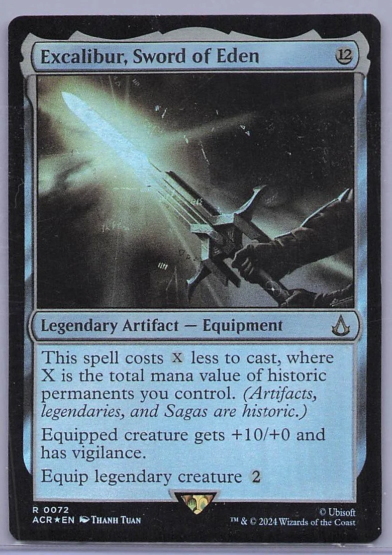 (FOIL) Excalibur, Sword of Eden