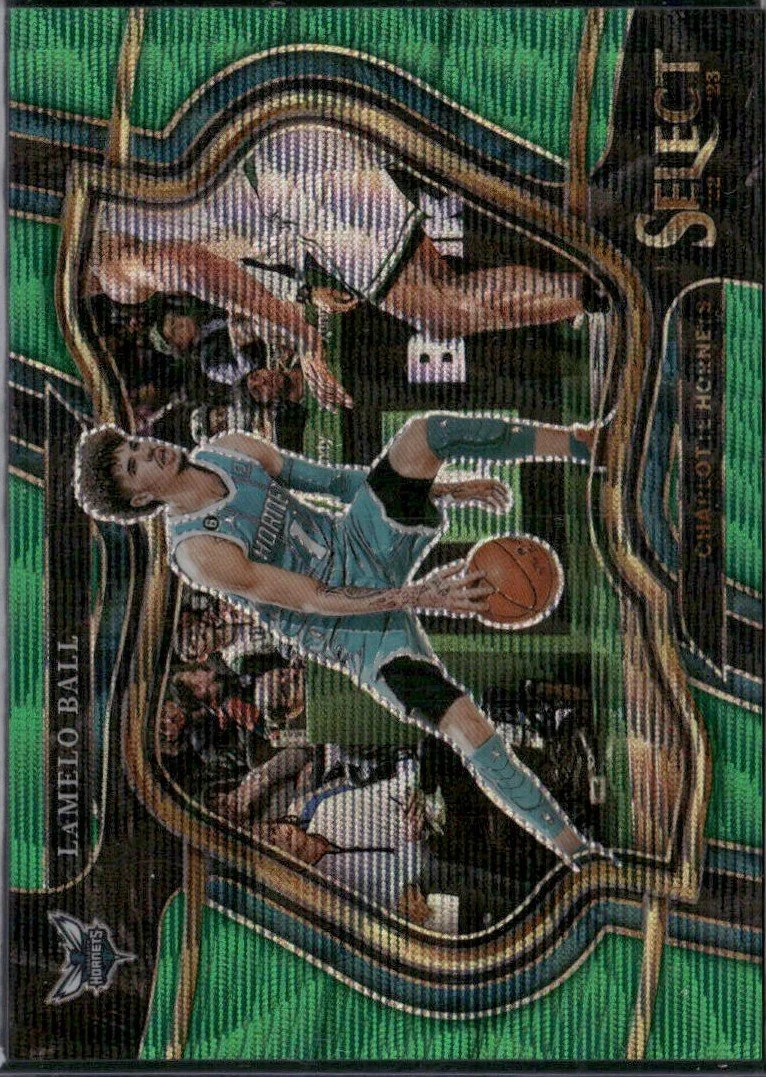 2022-23 Panini Select Courtside Green Wave Prizms - LaMelo Ball